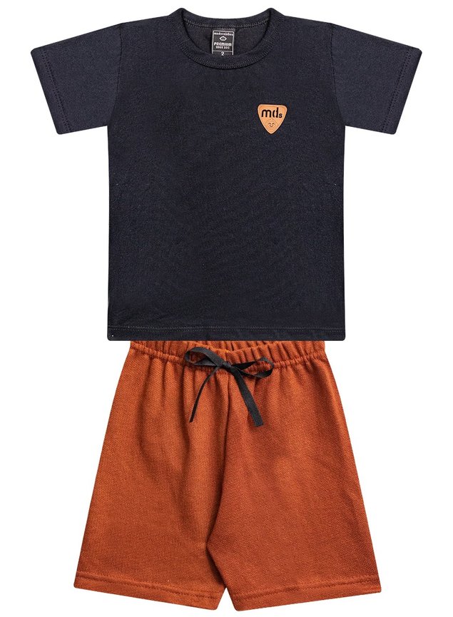 conjunto meninos mds logo preto